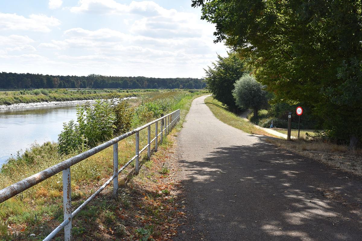 Fietspad langs de Nete in Duffel